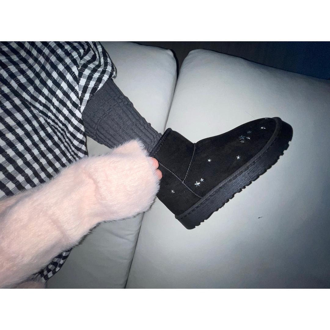 누이후스 𖤐ˊ˗별 어그부츠 [자체제작]