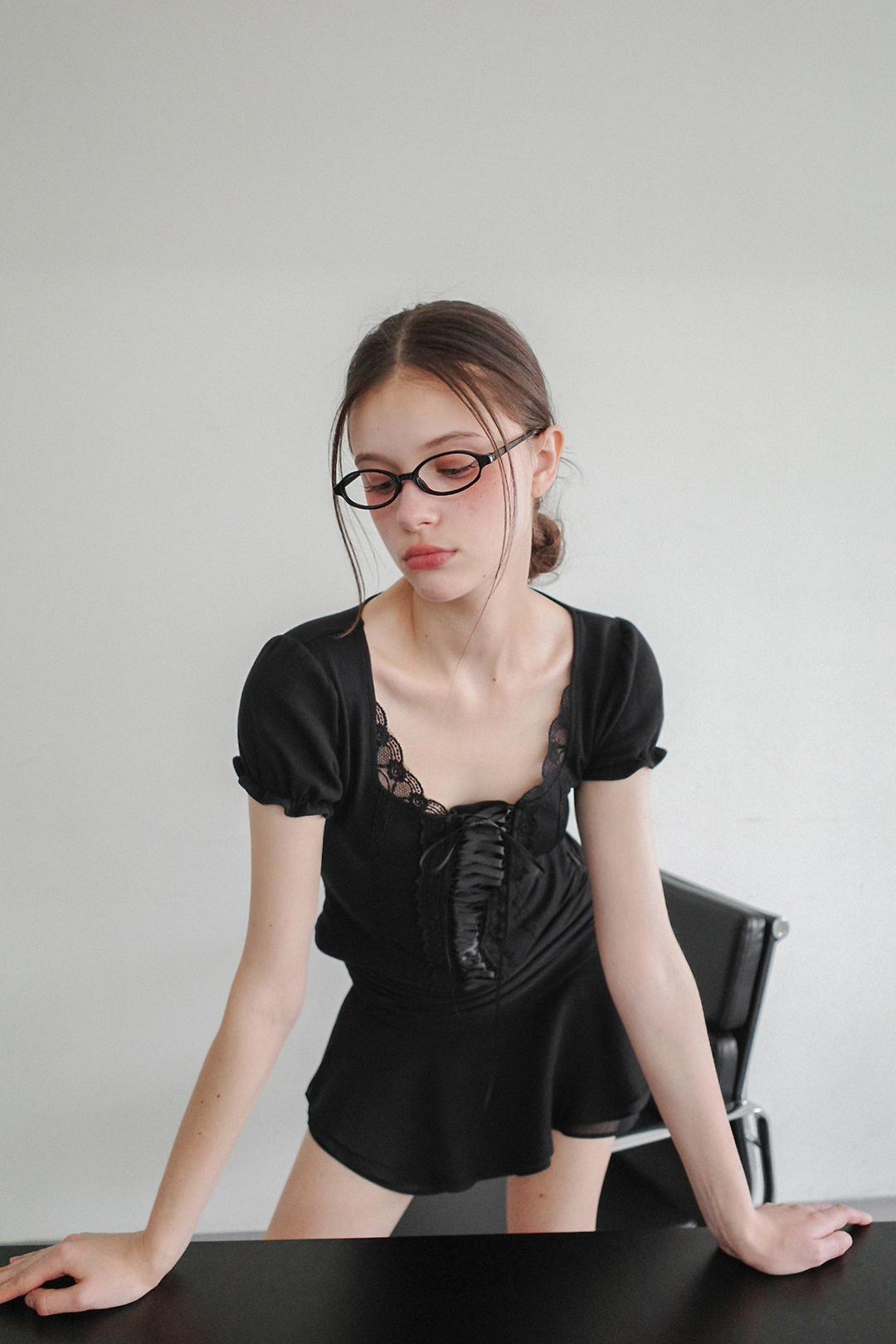 BOUQUET CORSET TOP (BK)