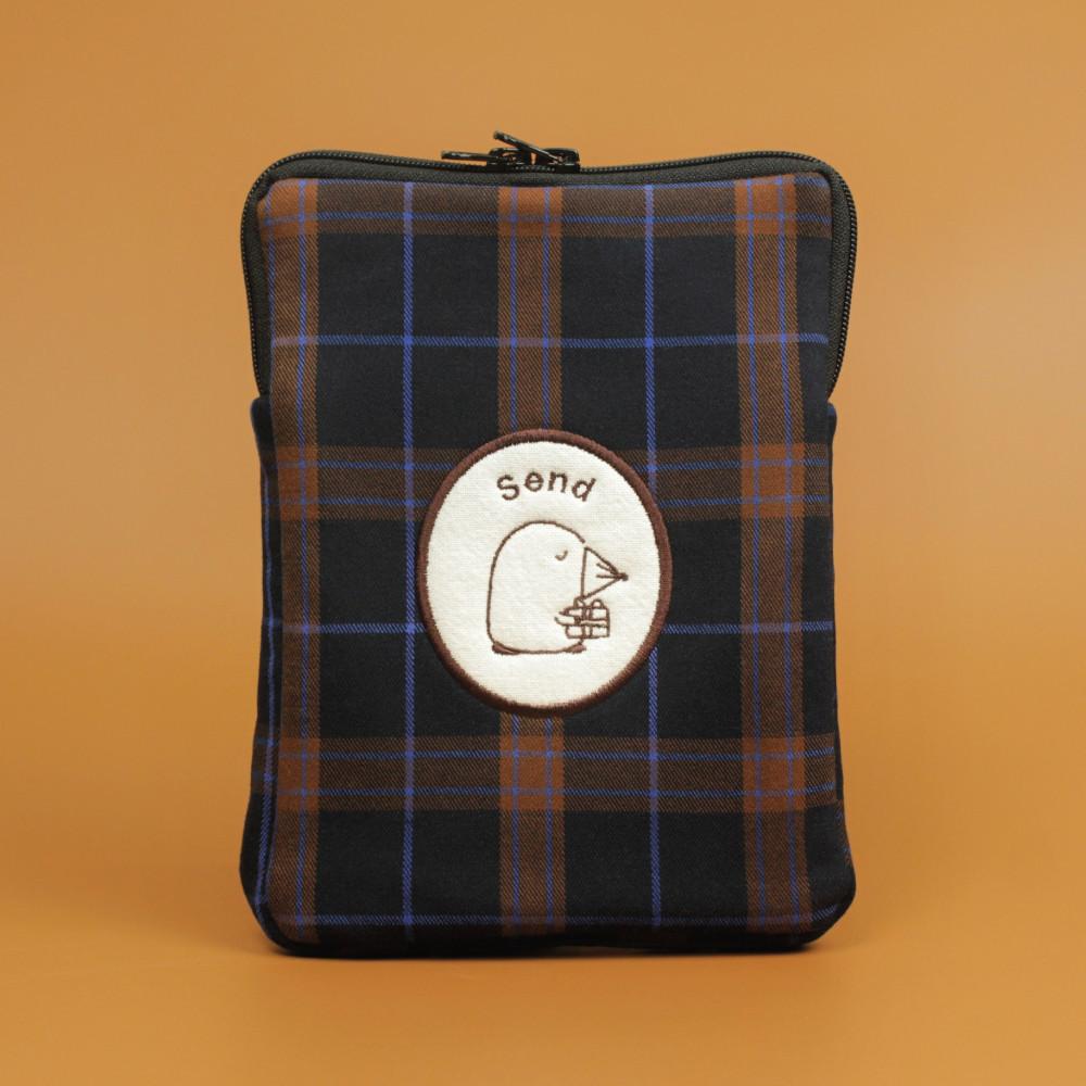 챙기세요 파우치 [주문제작] 코코아블루