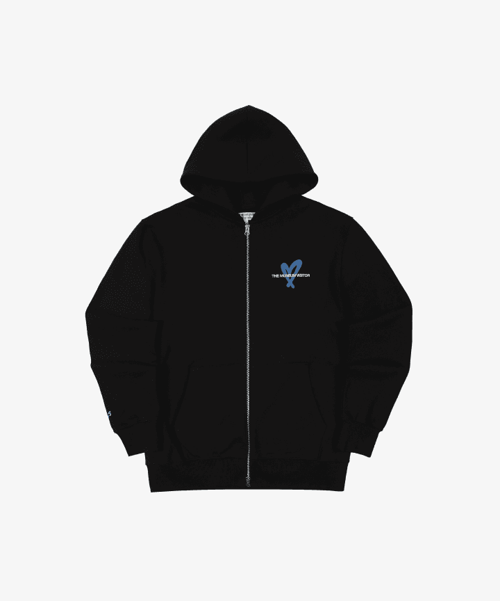 [TWS x TV] ZIP-UP HOODIE(black)