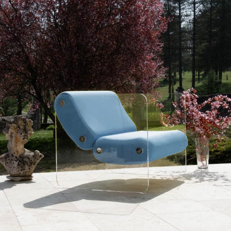 Kuumo Design Armchair MW08 Turquoise Blue  쿠모 디자인 암체어 MW08 [ 재고 문의 ]