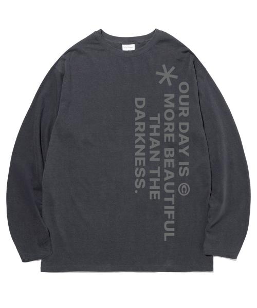 Ness 피그먼트 롱 슬리브 티셔츠