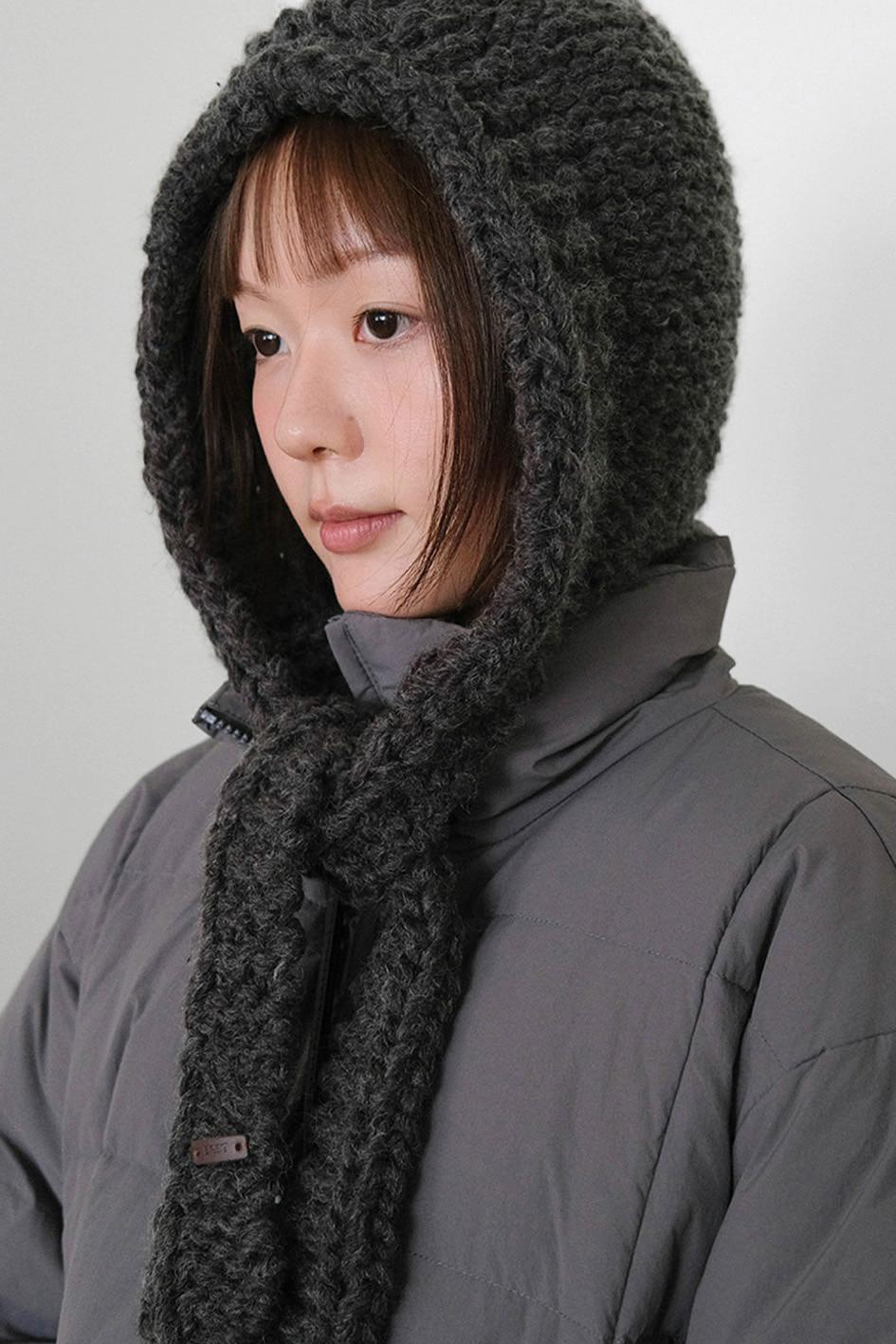 Handmade knit balaclava (2col)