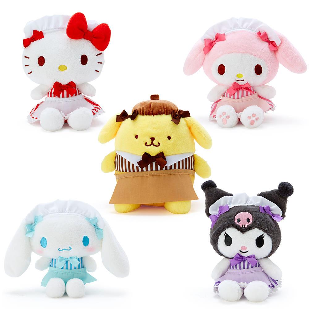 산리오 메이드 다이너 인형 S사이즈 / 키티 마이멜로디 폼폼푸린 시나모롤 쿠로미