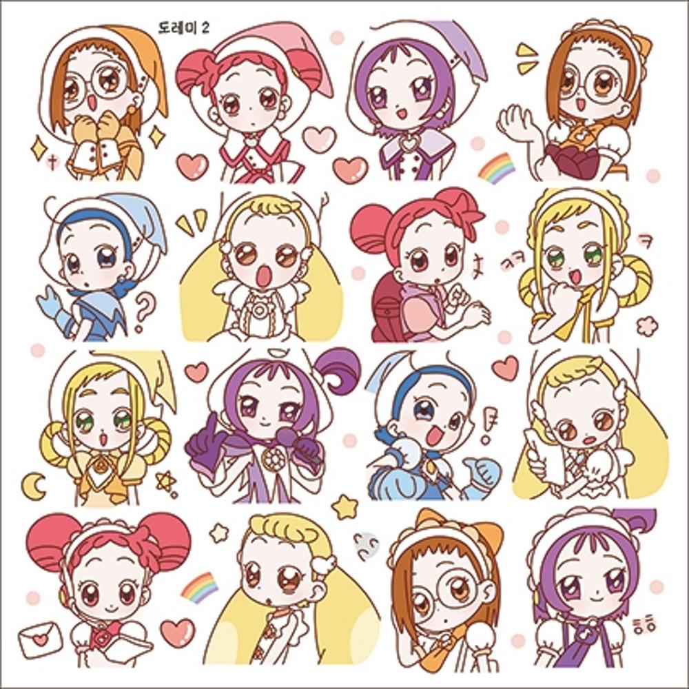 도레미 2탄 인스 스티커 (투명/10장)(꼬마네다락방)