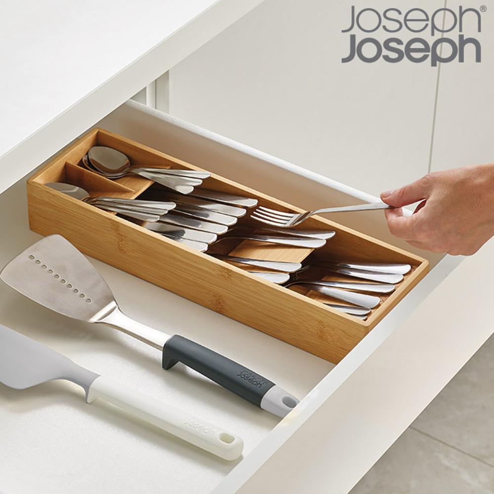 [조셉조셉] 드로워 스토어 뱀부 커트러리 정리대