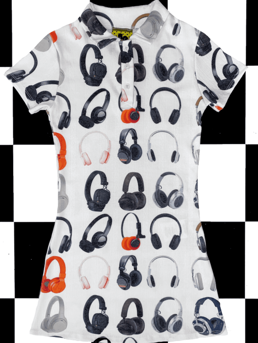 HEADPHONES POLO DRESS