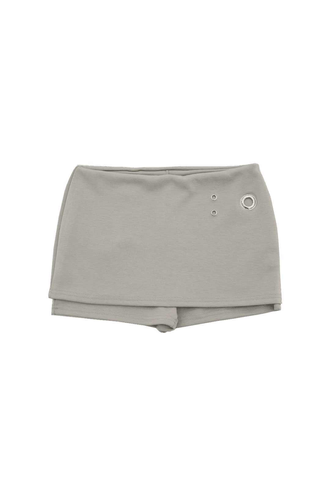 [Gerbera] Eyelet mini pantskirt (Beige)