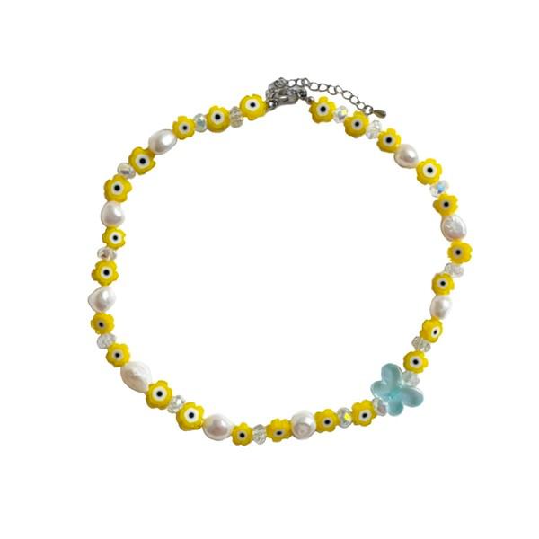 Daisy garden necklace