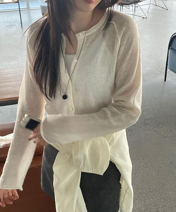 wini cardigan (ivory)