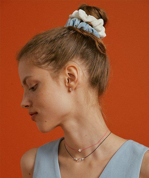 Mini velvet Scrunch[2set]