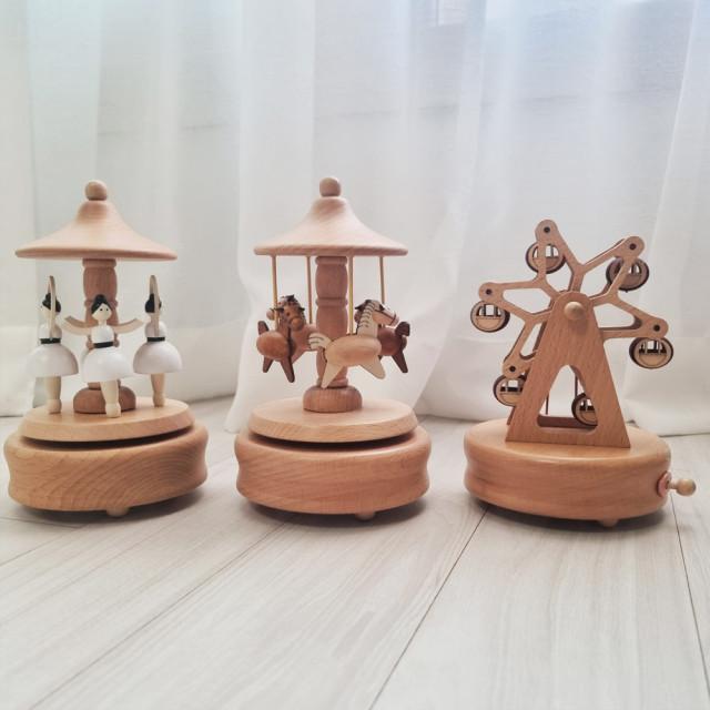 지브리 오르골 우드 감성 인테리어소품 집들이 선물