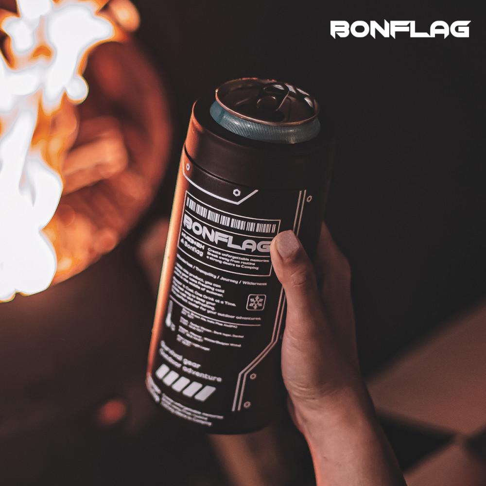 BONFLAG 맥주캔쿨러 500ml 진공더블월 캔홀더 보냉 보온