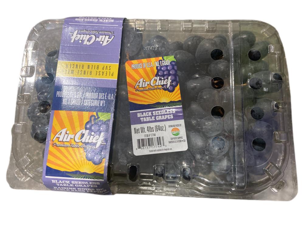 코스트코 씨 없는 블랙 포도 1.8kg 미국산 Air chief (고양시, 서울 강서구, 파주시 전지역 무료 직배송)