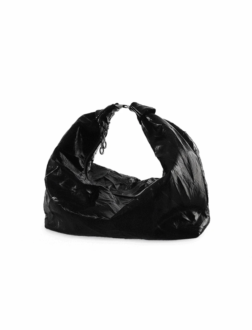 WRINKLE CRUNCH TWO-WAY TOTE CROSS SHOULDER BIG BAG 링클 크런치 투웨이 토트 크로스 숄더 빅백