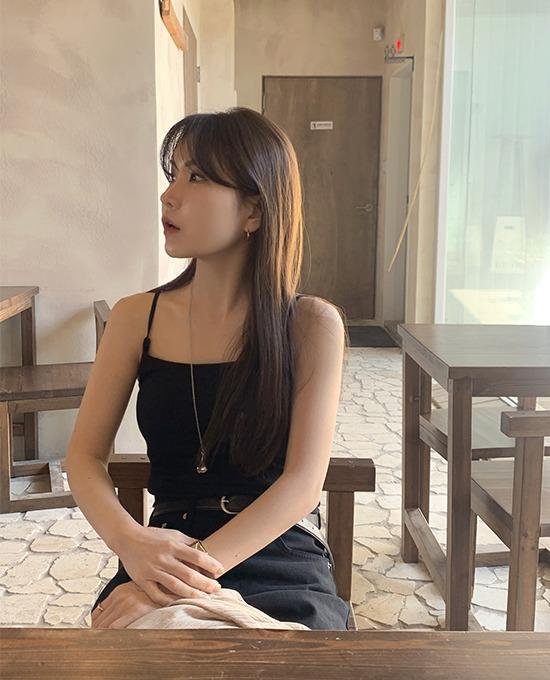 슬림 골지 캡나시 (sleeveless)(비스코스25%)