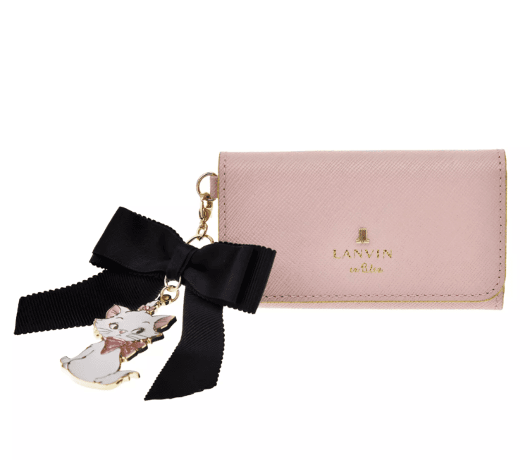 랑방 온 블루 디즈니 콜라보 2025FW 캣 마리 열쇠 지갑