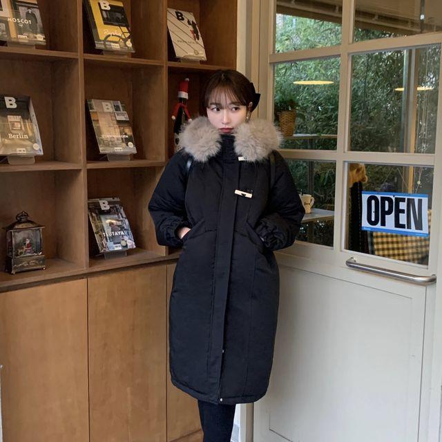 [ 초기획특가/ 너무예뻐요] fw 버터 롱패딩 웰론 떡볶이 패딩 후드 퍼 코트 겨울 _데이지멜로우