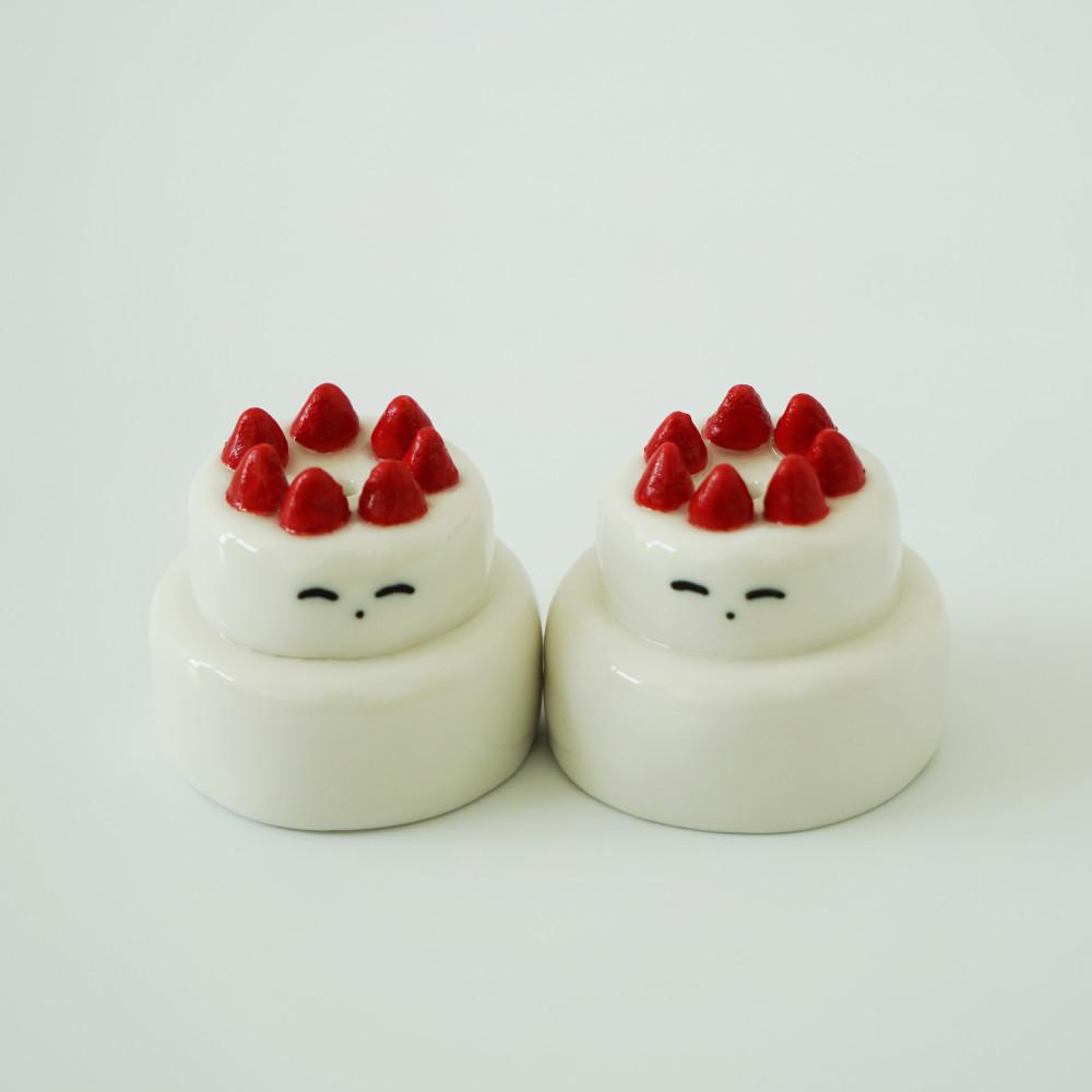 딸기케이크 인센스 홀더