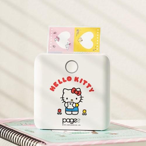 [텐텐단독] 헬로키티 모바일 스티커 프린터 페이지 컬러펜 패키지