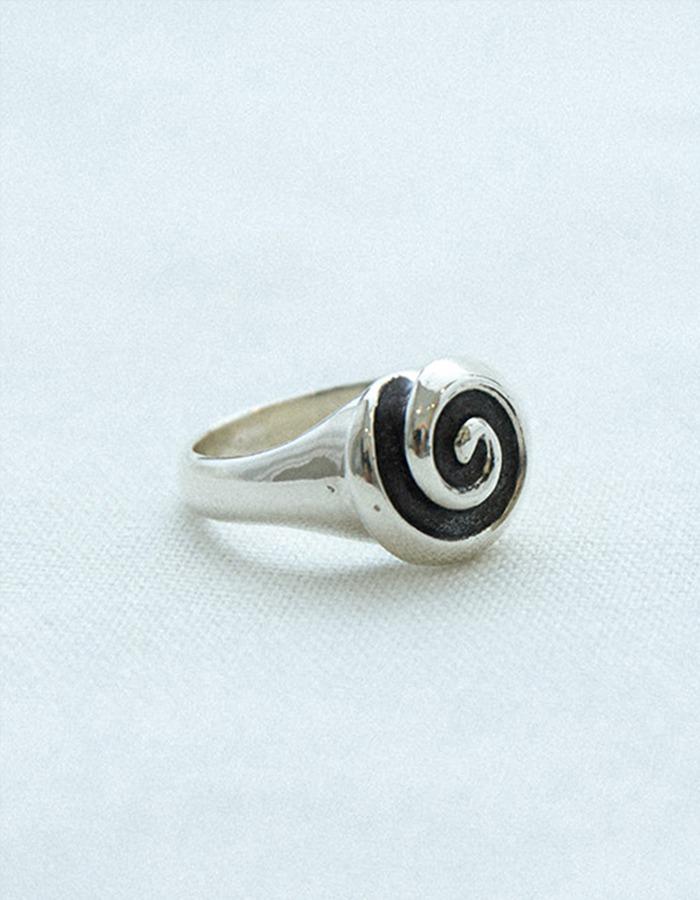 idma)  038 S Shell Ring [Black]