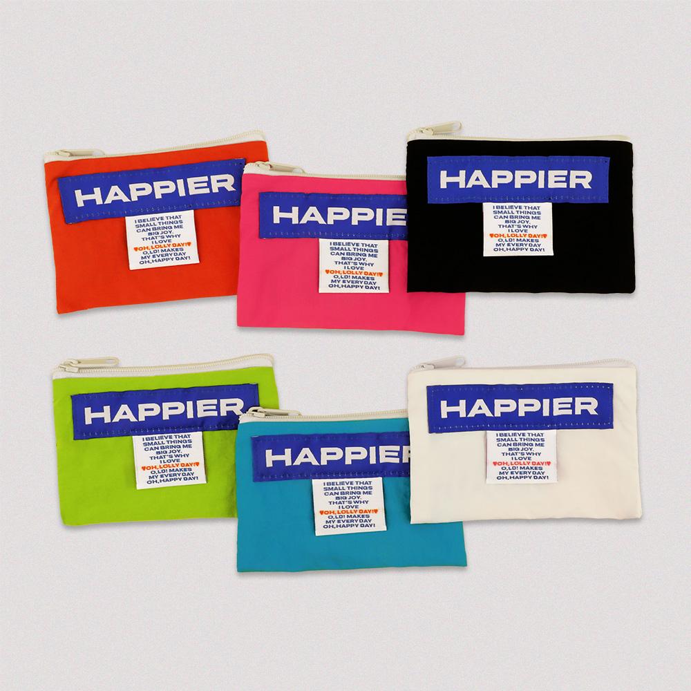 [Pouch] Happier label pouch_S