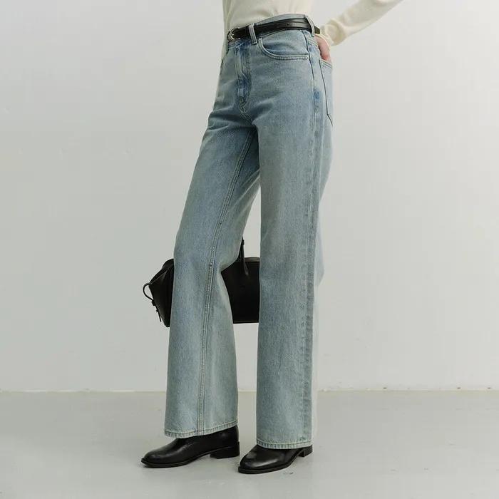 RELAXED FLARED JEANS LIGHT BLUE_UDPA6A211B1
