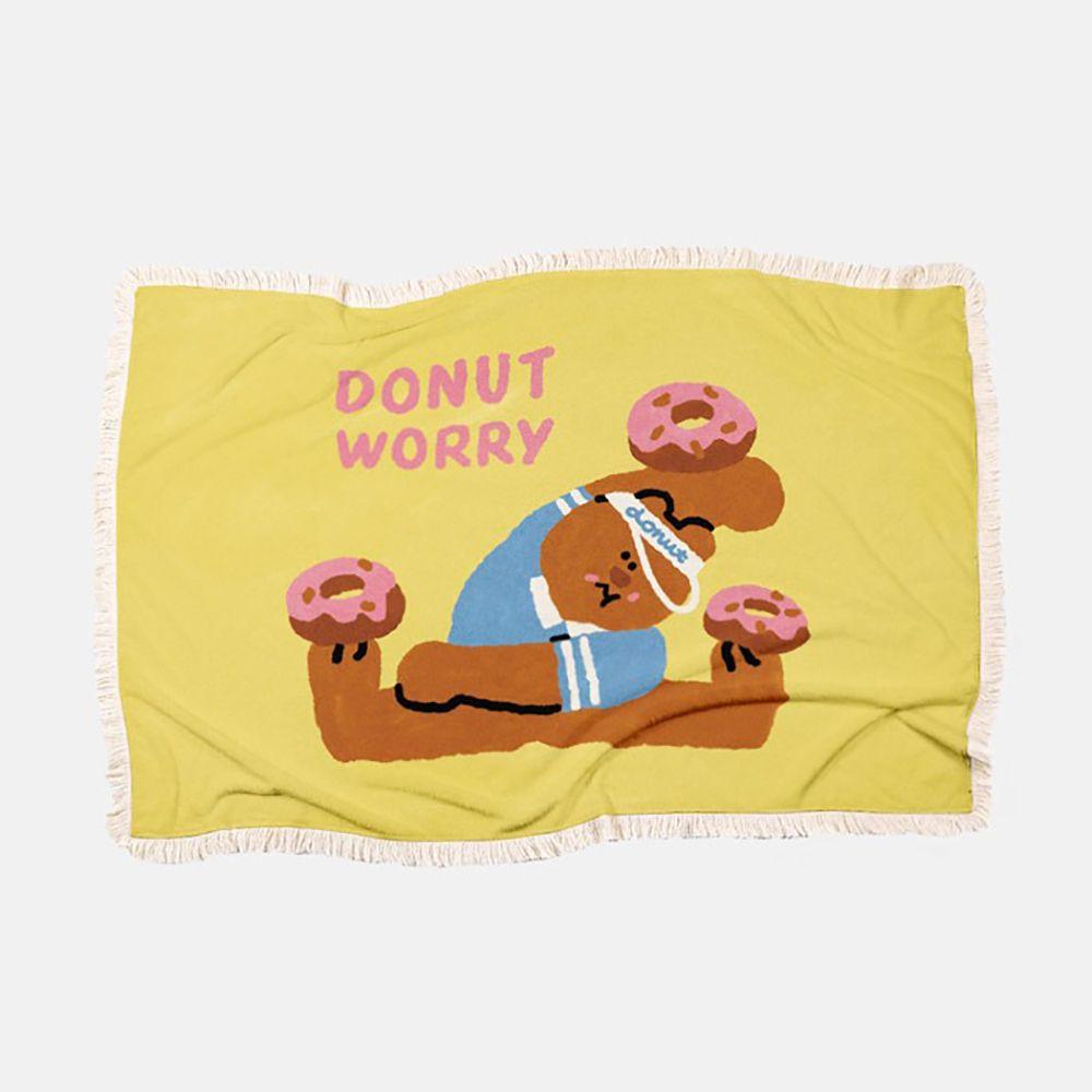 Kim Jam 작가, Donut worry 극세사 담요