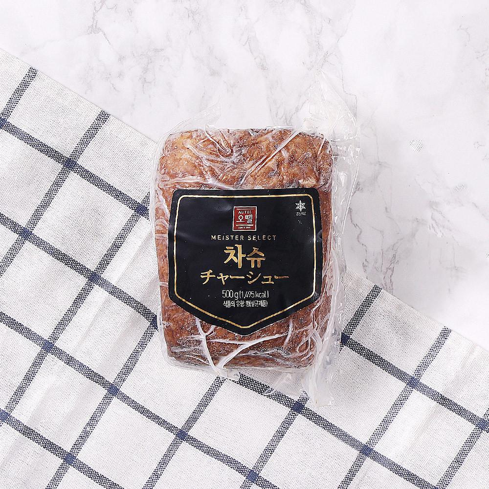 오뗄 프리미엄 차슈 500g 일본식 챠슈 바베큐 라멘토핑