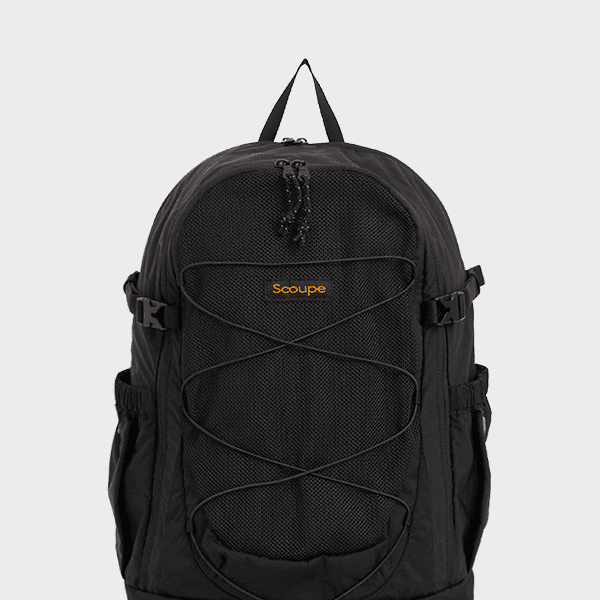 [와디즈 오픈특가] 디 에어 백팩 블랙