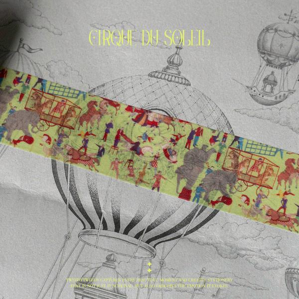 CIRQUE DU SOLEIL (마스킹테이프 30mmx5M)