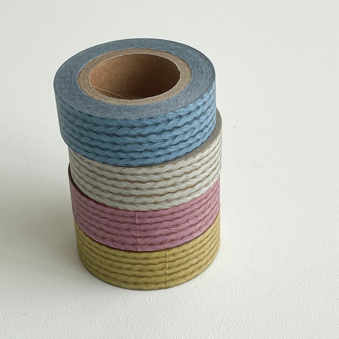 LABEL KNIT MASKING TAPE
