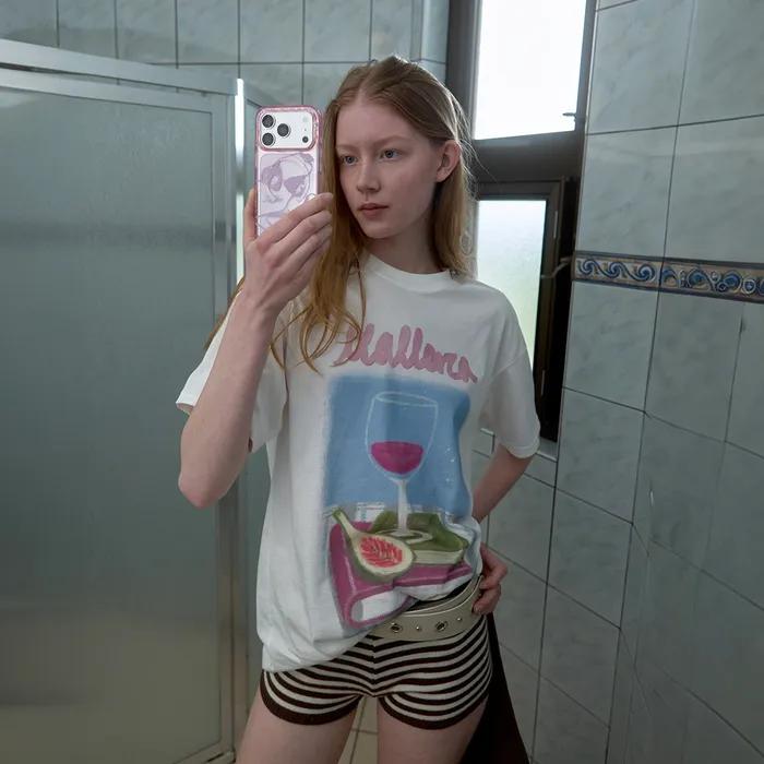 Vino Oversized Tee Off-White