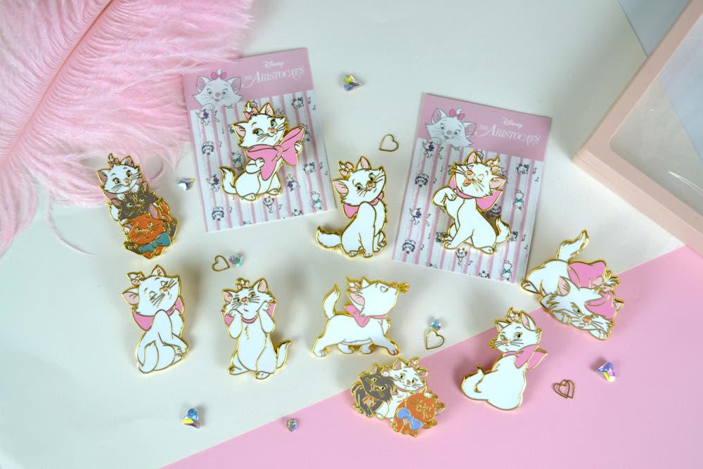 디즈니 아리스토 캣 마리 단면뱃지 / Disney Aristocats Badge