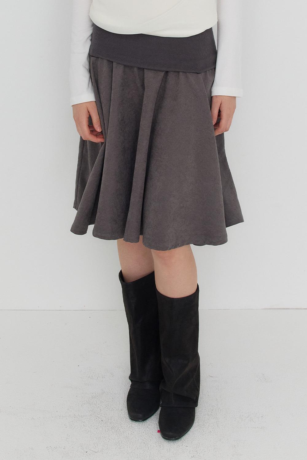 CECIL SWAY FLARED SKIRT - 2 COLOR