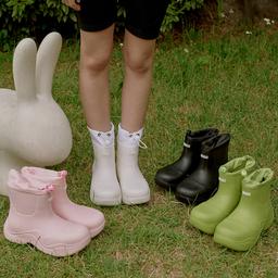 Ruby String Middle Rain Boots_R0007(4Colors)