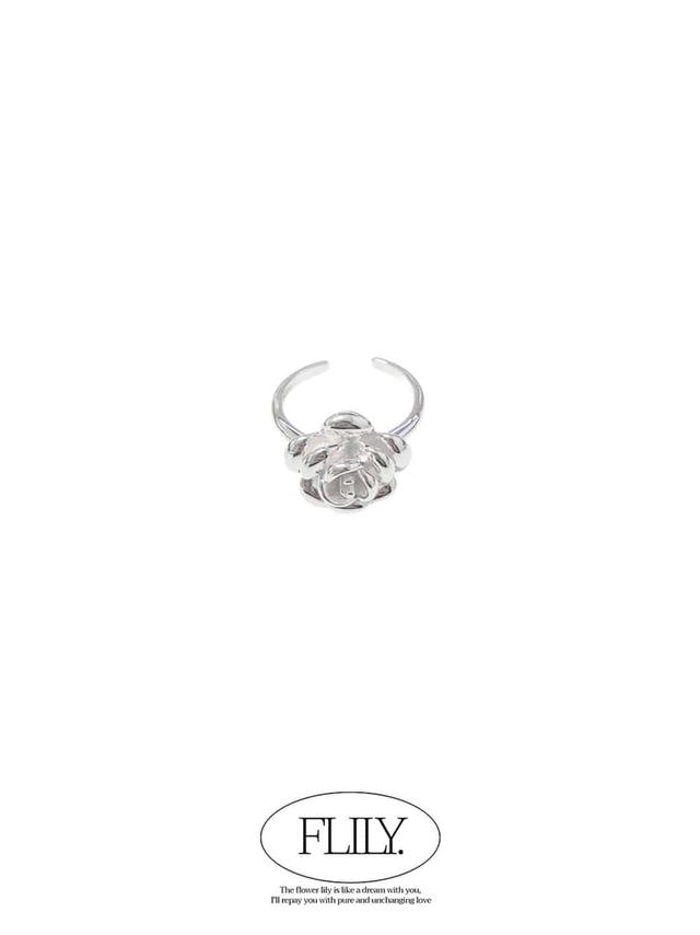NE. Rose Bold Open Ring [Silver.925]