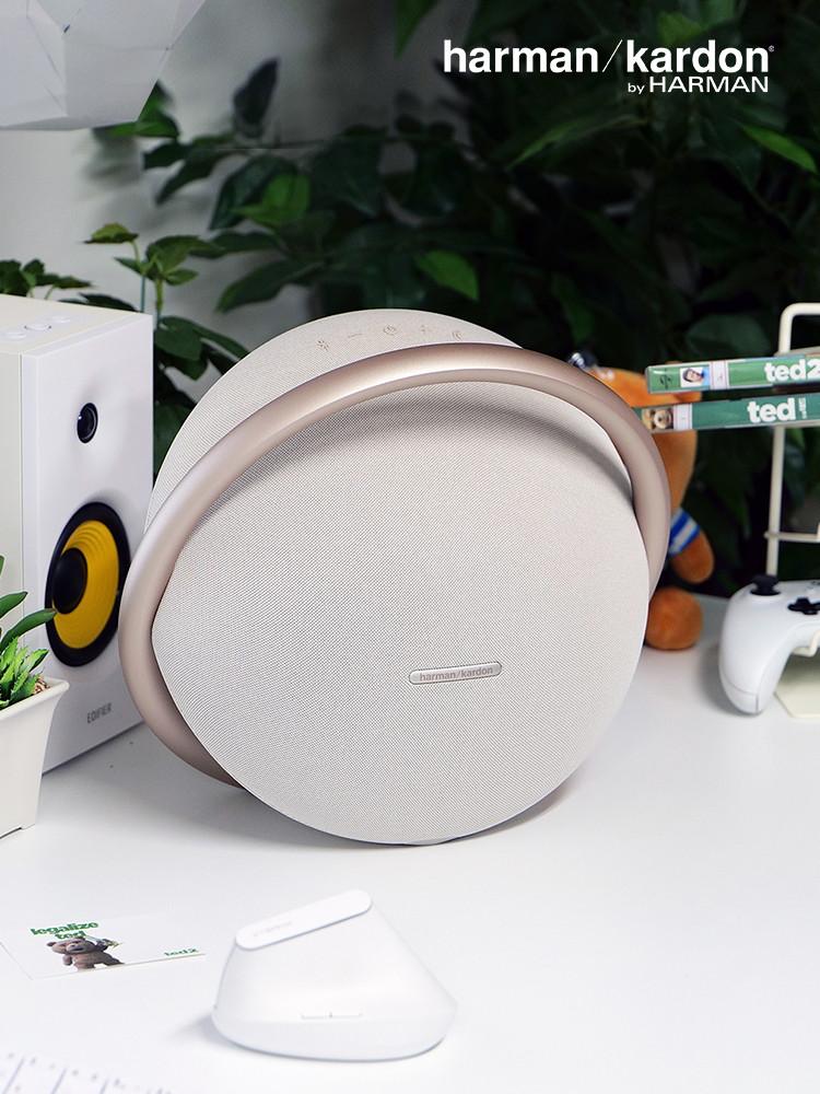 [N도착보장][하만카돈 70주년 이벤트] 삼성공식파트너 하만카돈 오닉스 스튜디오8 블루투스 스피커 (블루투스5.2, 듀얼내장마이크, 친환경소재, 통화회의기능, 셀프튜닝)