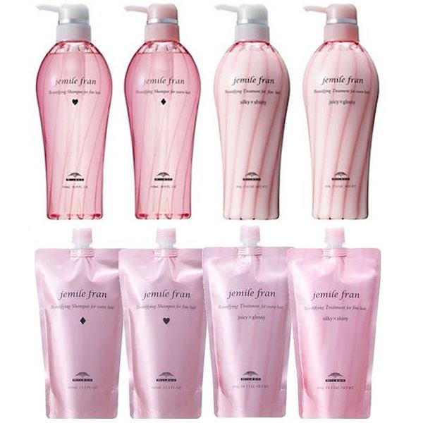 【選べる種類容量／種類】 シャンプートリートメントセット　ボトルタイプ５００ｍｌ 　詰め替え４００ｍｌ