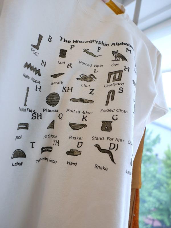 SUMMER ♥ VINTAGE 'THE ALPHABET TEE\'