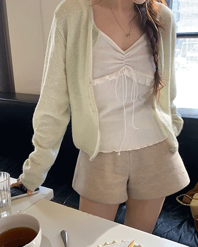 엘르뮤 프릴 리본 나시