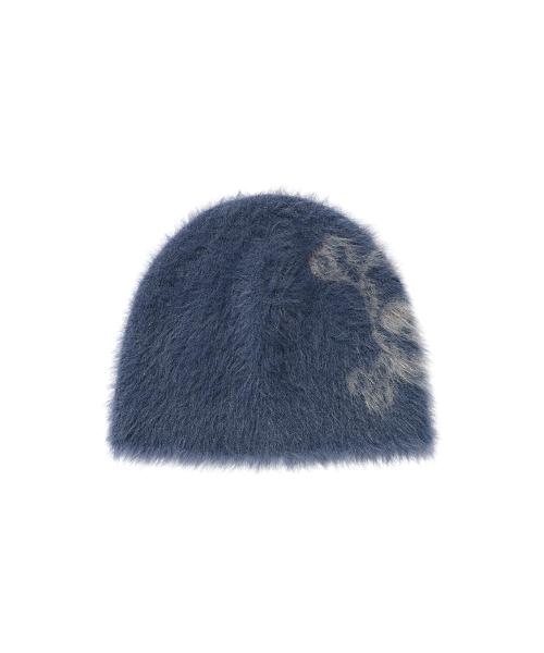 SKULL BEANIE_NAVY(NG2EFUAB23A)