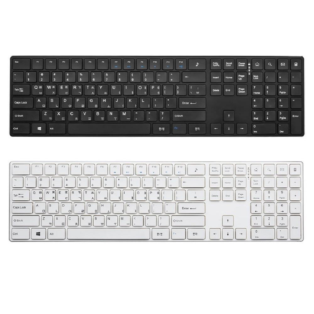 [파격특가&리뷰이벤트] IRK46R 무선 펜타그래프 키보드 슬림 엣지 디자인 알루미늄 바디 충전식