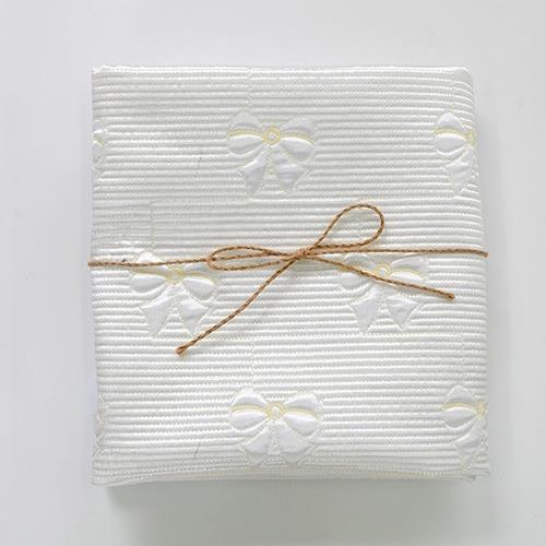 폴리누빔원단)에렌지아 화이트 8종-리본 D5