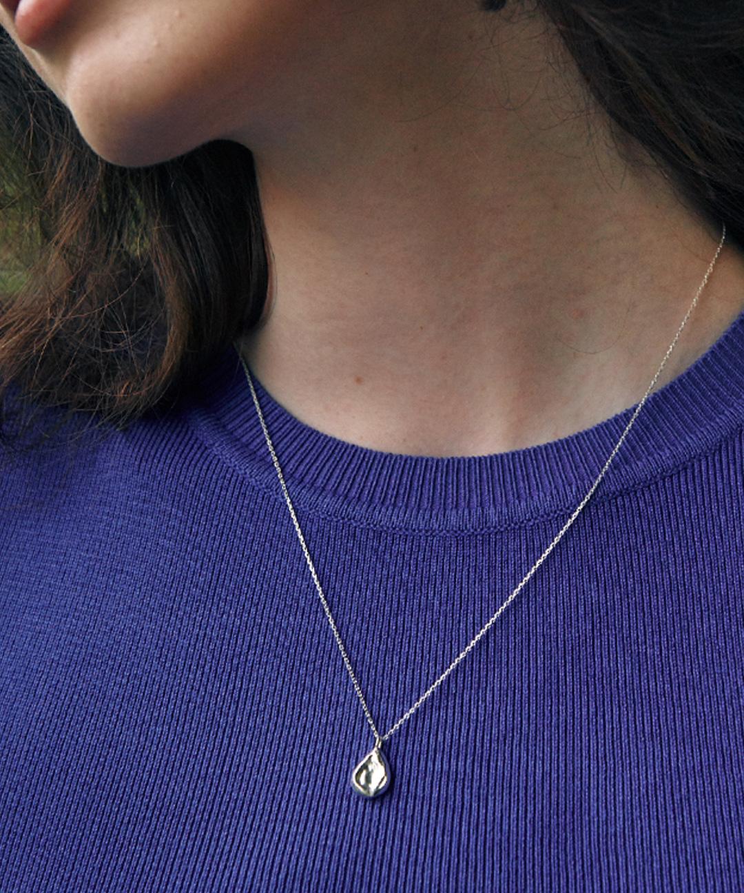 베흐트 [유튜버PICK][925 silver] Un.silver.89 / Avocat necklace (silver)