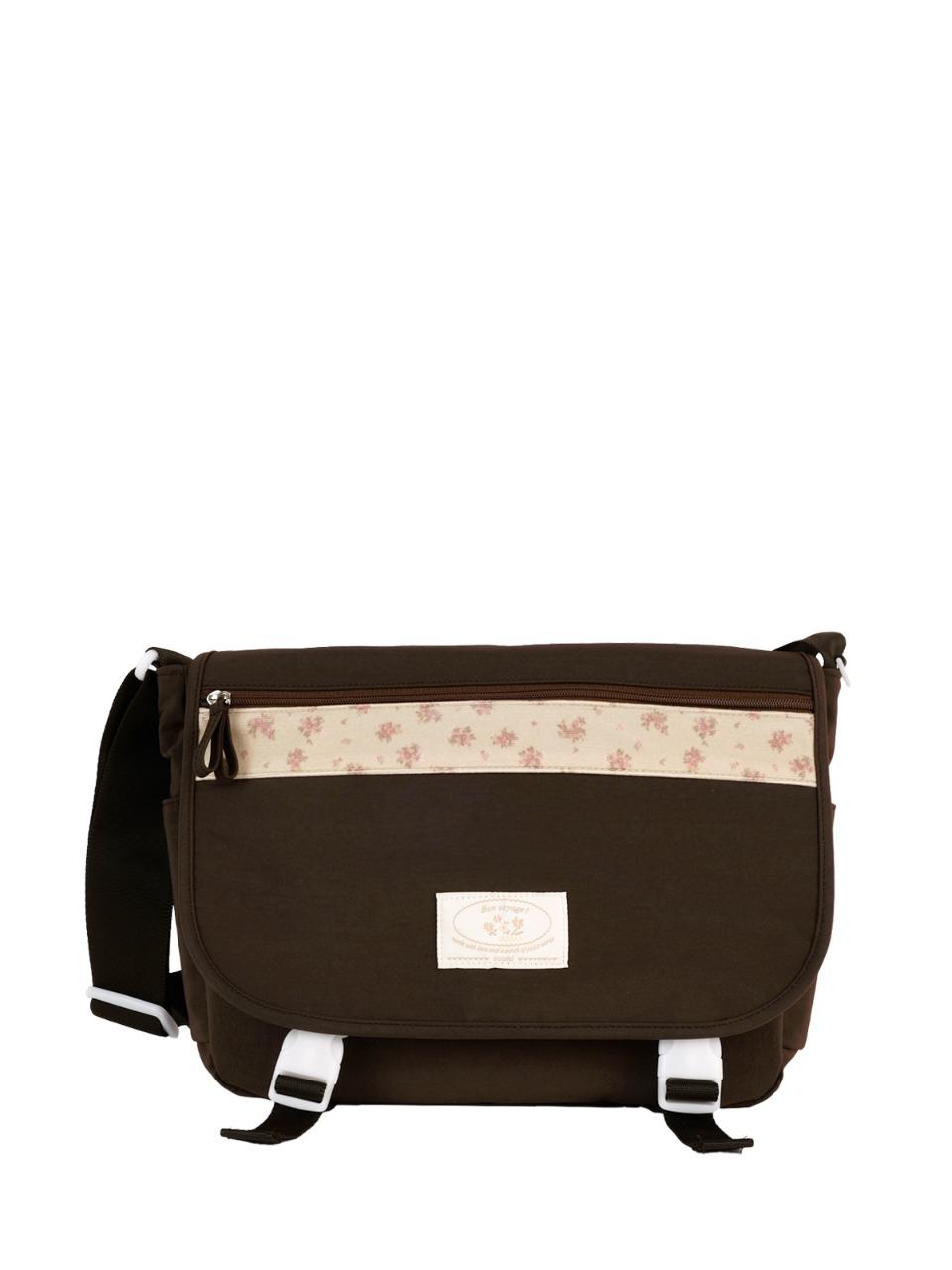 Bon voyage messenger bag _vintage brown