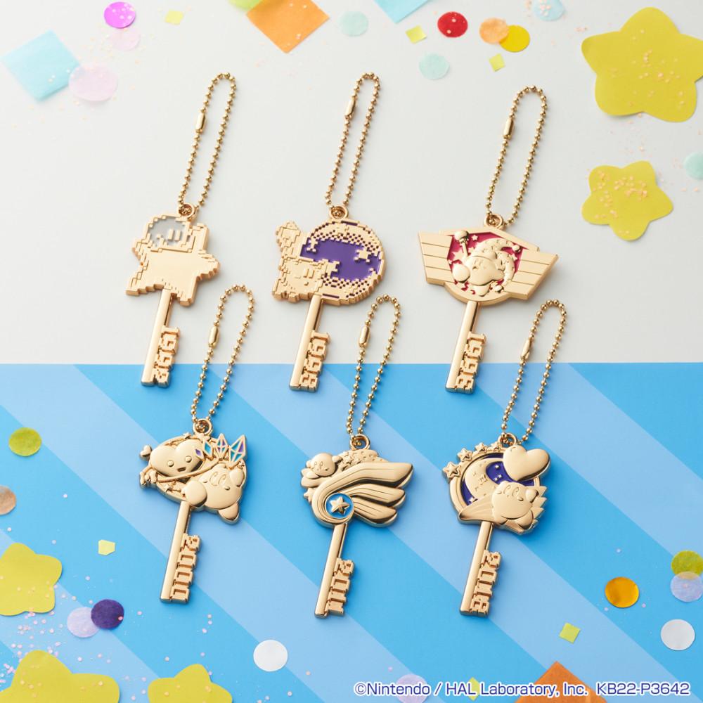 별의 커비 제일복권 30주년 F상 키 모티브 챠임 6종 풀세트