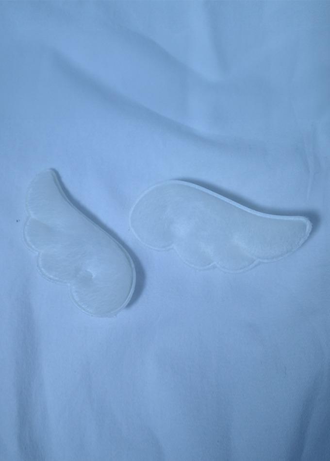 묘랑 [made] Angel pin button (2pcs)