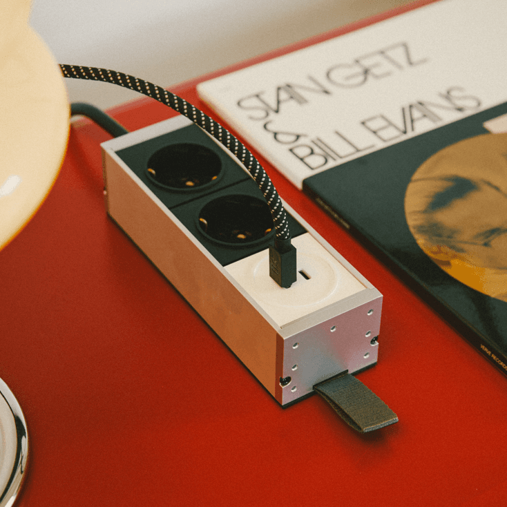 EXTENSION USB-C SOCKET / YIN-YANG BLACK 1.5m