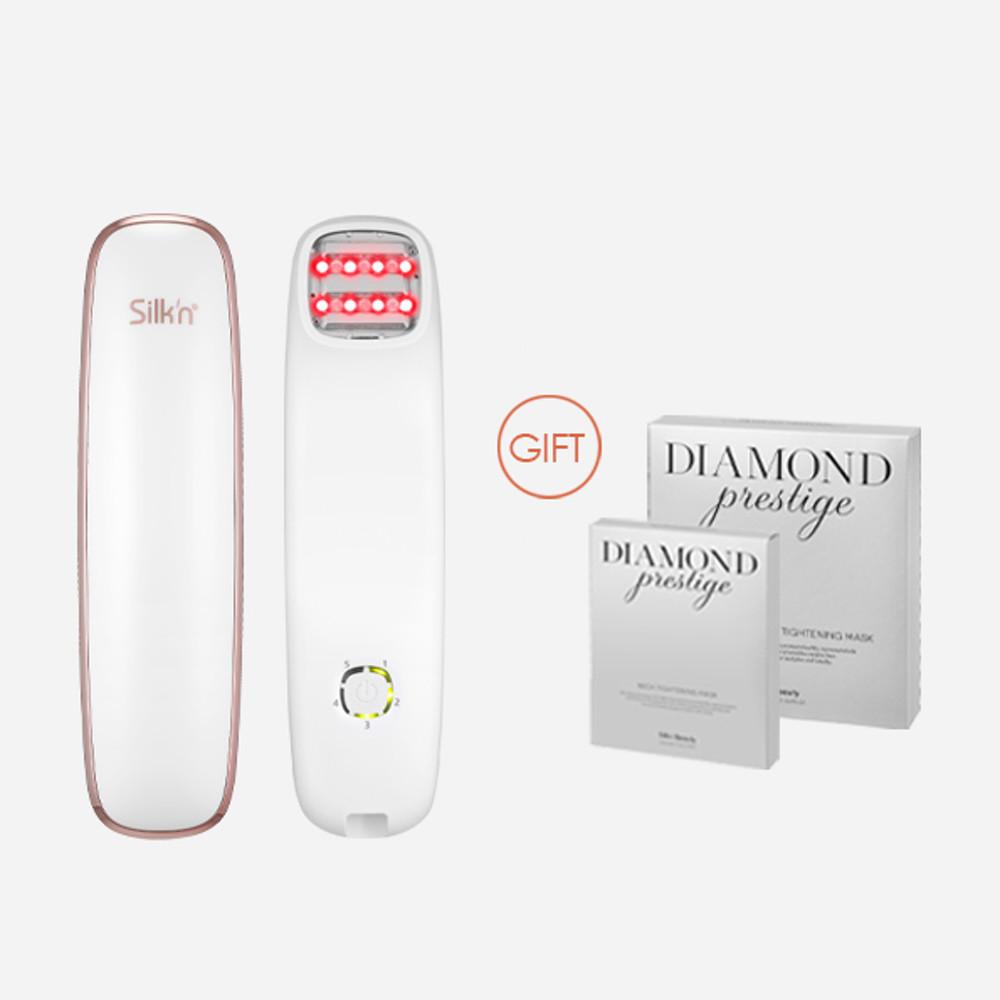 [세트] 실큰 페이스타이트3.0 고주파마사지기+마스크팩1SET+넥마스크팩1SET